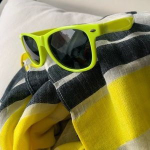 1pcs Sunglasses Dopamine Colorful Lime Acid Green